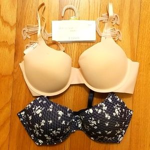 🔥NWT🔥 2 Bras size 36C